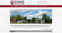Desktop Screenshot of alderferrealestate.com